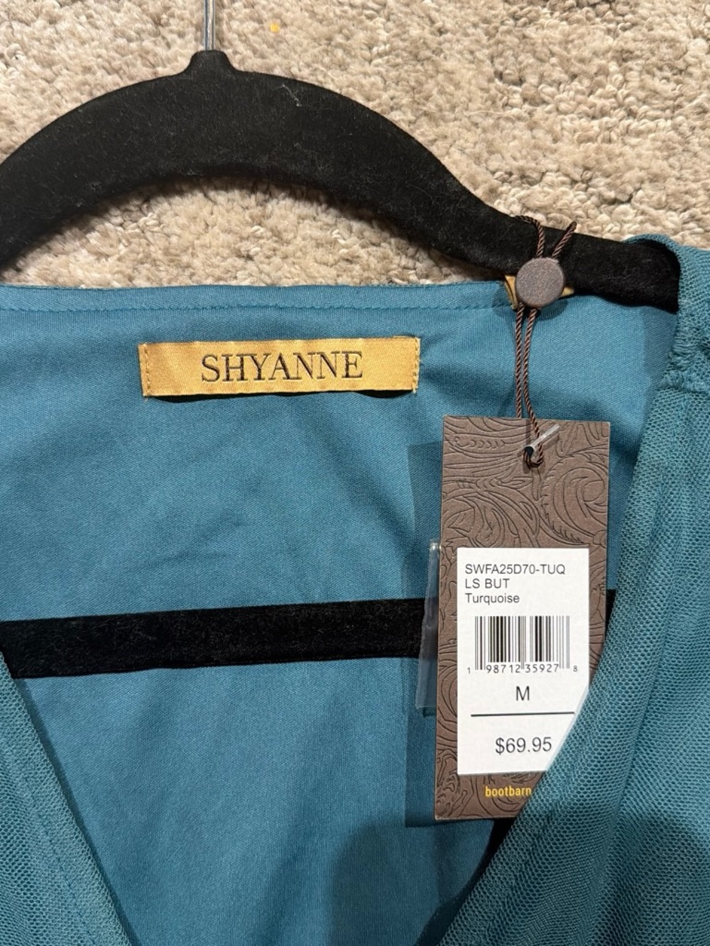 Shyanne Men’s Turquoise Dress Pants